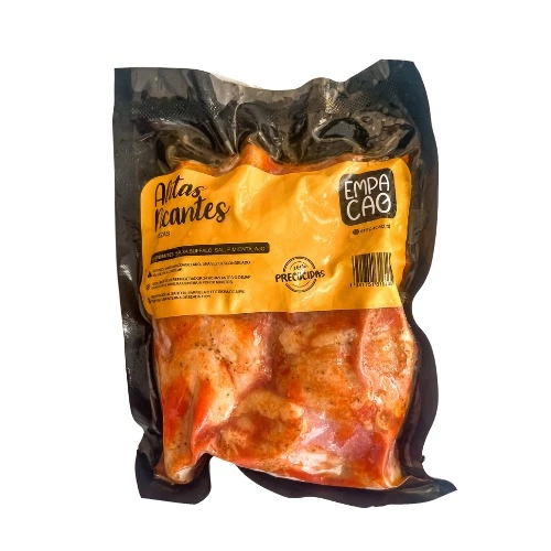 ALITAS PRECOCIDAS CON SALSA BUFFALO - 12 PIEZAS - Empacao